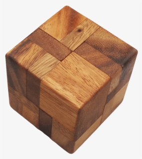 Wood Cube Png - Wooden Block, Transparent Png, Free Download