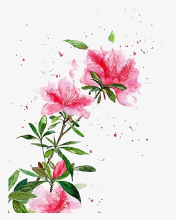 Transparent Chinese Flower Png - Chinese Flower Painting Png, Png Download, Free Download