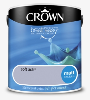 Crown Breatheasy Matt Emulsion Paint 2.5l, HD Png Download, Free Download