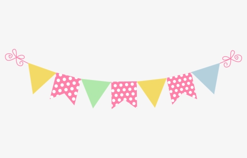 Bunting Vector Colorful, Picture - Transparent Bunting Clear Background, HD Png Download, Free Download