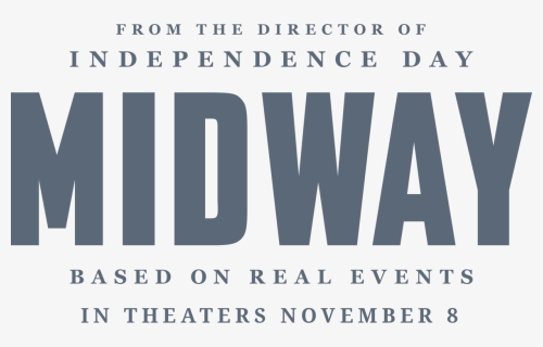 Synopsis - Midway Movie Logo Png, Transparent Png, Free Download