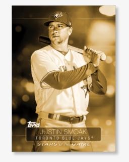 2019 Topps Series 1 Baseball Justin Smoak Superstars - Baseball Player, HD Png Download, Free Download