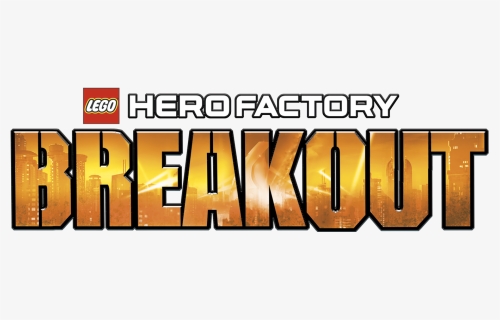 Lego Hero Factory Breakout - Lego Hero Factory Logo, HD Png Download, Free Download