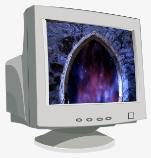 Doorway To Space - Crt Monitor Transparent Background, HD Png Download, Free Download