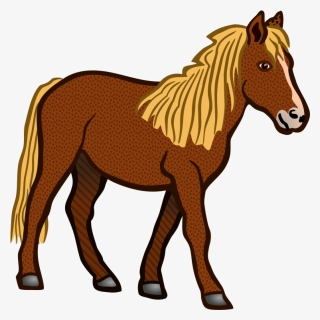Horse - Coloured - Horse Clipart Png, Transparent Png, Free Download