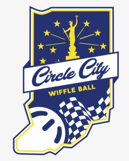 Official Logo For Circle City Wiffle Ball, Located - Circle City Wiffle Ball, HD Png Download, Free Download