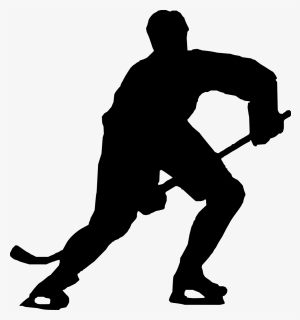 Transparent Hockey Player Silhouette Png - Ice Hockey Silhouette Png, Png Download, Free Download