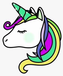 Transparent Rainbow Unicorn Png - Unicorn Clipart Transparent Background, Png Download, Free Download