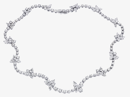 Bridal White Gold And Diamond Necklaces For Women - Necklace, HD Png Download, Free Download