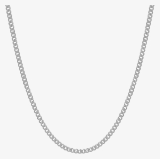 Cuban Link Chain - Small Silver Chain For Men, HD Png Download, Free Download