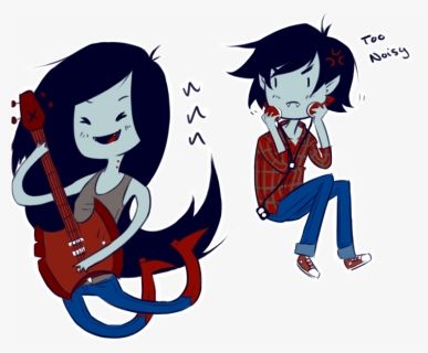 Adventure Time And Marshall Lee Image - Marshall Lee X Marceline Fanart, HD Png Download, Free Download