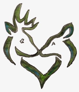 Camo Drawing Deer Huge Freebie Download For Powerpoint - Illustration, HD Png Download, Free Download