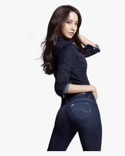 Korean Girls In Tight Jeans, HD Png Download, Free Download