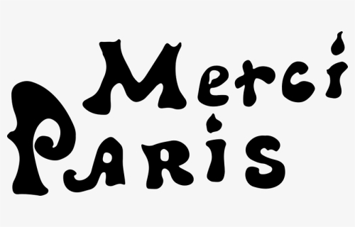 Merci Paris Rubber Stamp, HD Png Download, Free Download