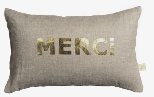 Merci & Clover In Coconut - Cushion, HD Png Download, Free Download