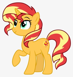Sunset Shimmer Pony By Cloudyglow-dbnxf63 , Png Download - Sunset Shimmer My Little Pony, Transparent Png, Free Download