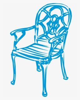 Blue Chair Clip Art, HD Png Download, Free Download