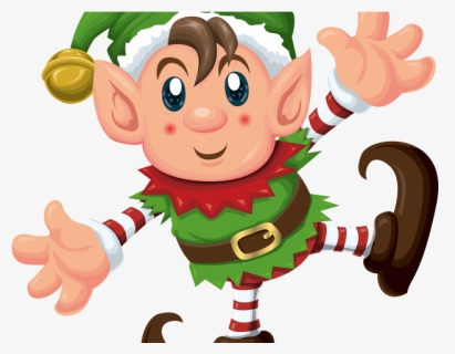 Transparent Background Christmas Elf Clipart, HD Png Download, Free Download