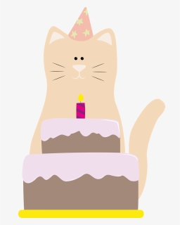 Cute Birthday Cake Png, Transparent Png, Free Download