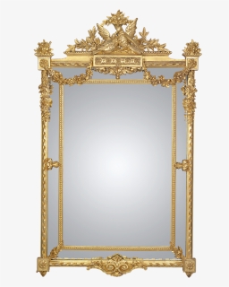 Napoleon Iii Giltwood Mirror - Brass, HD Png Download, Free Download