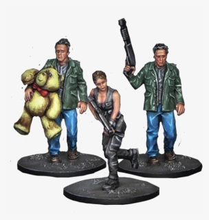 Resin 2017 Set From Terminator Genisys The Miniatures - Figurine, HD Png Download, Free Download