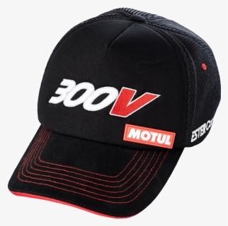 Motul 300v Cap Black , Png Download - Baseball Cap, Transparent Png, Free Download