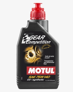 Motul Gear Competition 75w-140 1 L , Png Download - Motul Competition Gear Oil 75w140, Transparent Png, Free Download