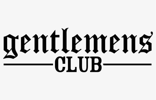 Gentlemens Club Dj Logo, HD Png Download, Free Download