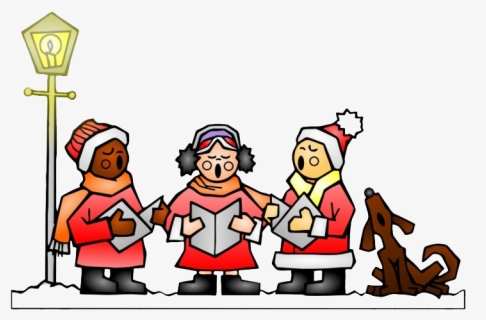 Christmas Caroling Png Picture - Christmas Carolers Clipart, Transparent Png, Free Download