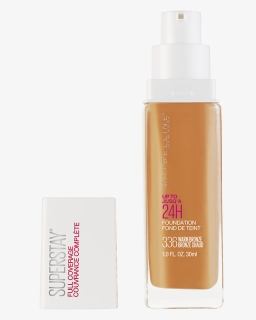 Maybelline 24h Superstay Foundation Caramel Beige , - Maybelline Superstay Full Coverage Foundation Golden, HD Png Download, Free Download