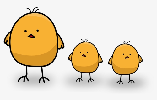Chicks Easter Cute Free Photo - Cartoon, HD Png Download, Free Download
