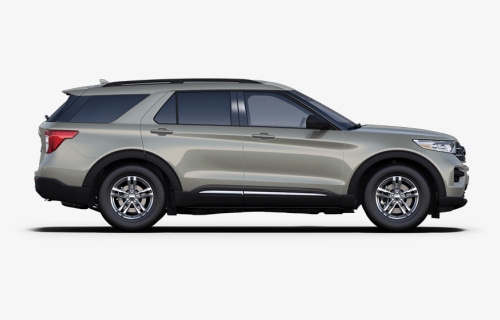 Silver Spruce - 2020 Ford Explorer Side, HD Png Download, Free Download