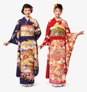Kimono Png - 振袖 伊勢丹, Transparent Png, Free Download