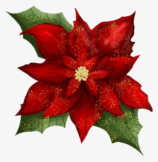 Poinsettia Corner Png - Corner Poinsettia Transparent, Png Download, Free Download