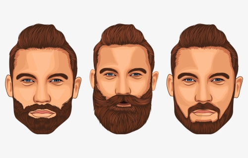 Goatee Drawing Extended - Full Beard Styles 2018, HD Png Download, Free Download