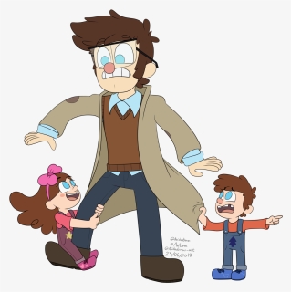 Gravity Falls Stanford Pines Grunkle Ford Dipper Pines - Stanford Cute Gravity Falls, HD Png Download, Free Download