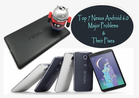 Top 7 Nexus Android - Nexus 6, HD Png Download, Free Download
