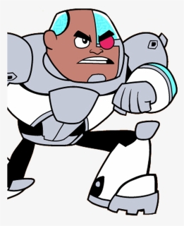 Lucio Drawing Coloring Page - Cyborg Cartoon Teen Titans Go, HD Png Download, Free Download