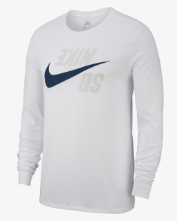 Nike Sb Backwards Longsleeve Tee - Long-sleeved T-shirt, HD Png Download, Free Download