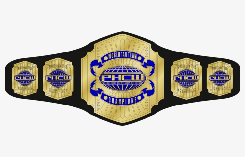 World Tag Team Championship Belts Concept - Emblem, HD Png Download, Free Download