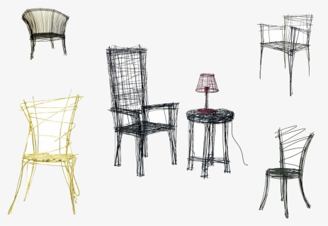 Objects By Jinil Park Futuristic, Chairs, Furniture - Simple Furniture Design Drawing, HD Png Download, Free Download