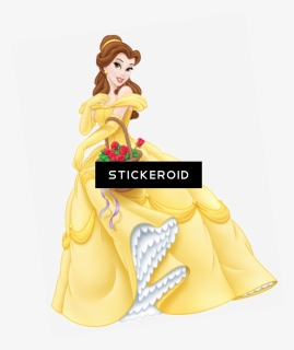 Belle And Beast Beauty Cartoons Disney Princess The - Disney Princess Belle, HD Png Download, Free Download