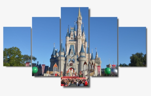 Disney Castle Png - Disney World, Cinderella Castle, Transparent Png, Free Download