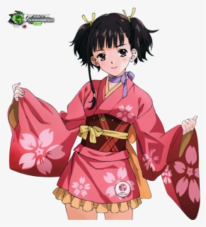 Kagome Higurashi Kimono - Mumei Yukata, HD Png Download, Free Download