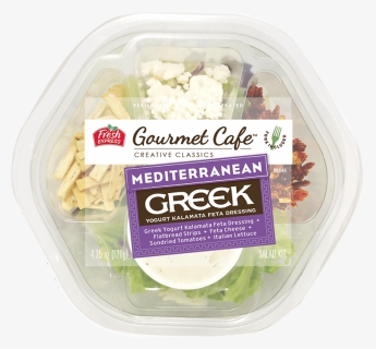 Gourmet Cafe Salads® Mediterranean Greek Salad Kit - Gourmet Cafe Salad, HD Png Download, Free Download