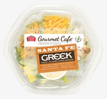 Gourmet Cafe Salads® Santa Fe Greek Salad Kit - Fresh Express Gourmet Cafe Salads, HD Png Download, Free Download
