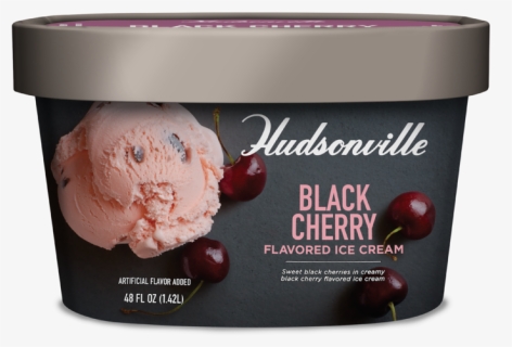 Black Cherry Carton - Hudsonville Super Scoop Ice Cream, HD Png Download, Free Download