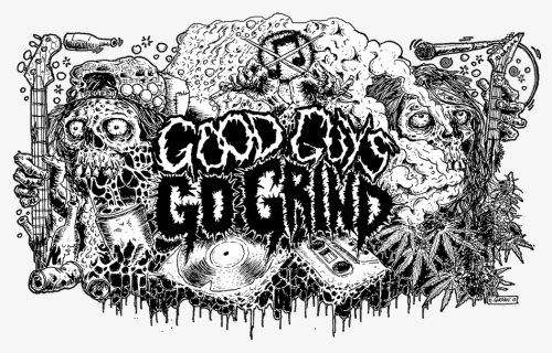 Good Guys Go Grind, HD Png Download, Free Download