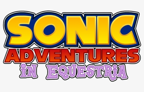 Sonic Adventures In Equestria Logo - Sonic Adventures In Equestria, HD Png Download, Free Download
