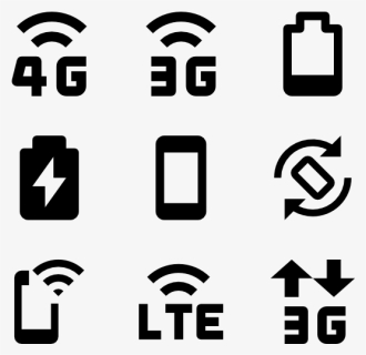 Lte Flat Icon, HD Png Download, Free Download